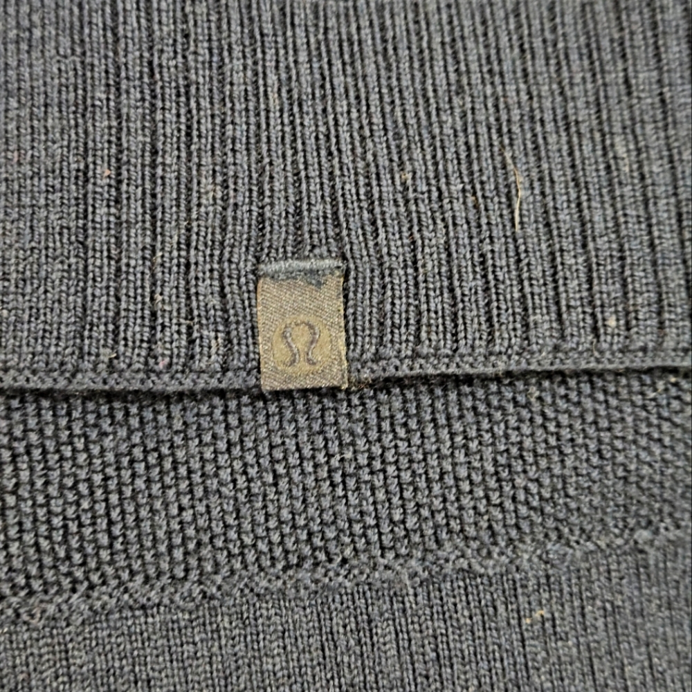 NWT Lululemon Merino Wool Short Sleeve WrapTrue Navy Size XS/S - Picture 6 of 8